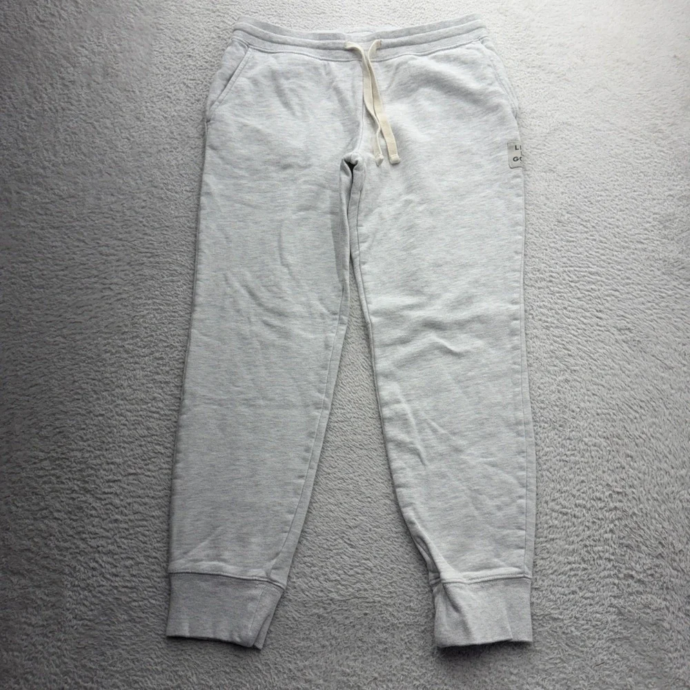 Life is Good Womens‎ Gray Heather Sweatpants Joggers Cotton Blend M S22-W20023